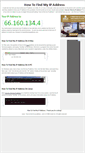 Mobile Screenshot of howtofindmyipaddress.com